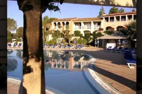 Chez Adriana Studio Vue Mer Avec Piscine Grimaud Buitenkant foto